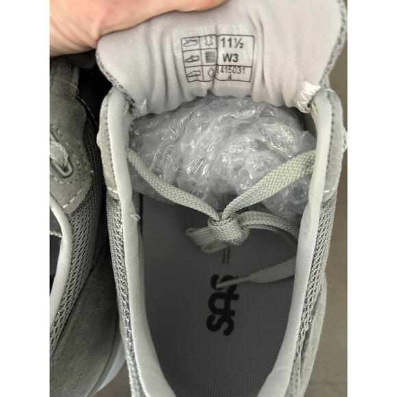 SAS Journey Men’s Walking Shoes 11.5 Triple Wide Orthopedic Gray Comfort Sneaker - Picture 9 of 12